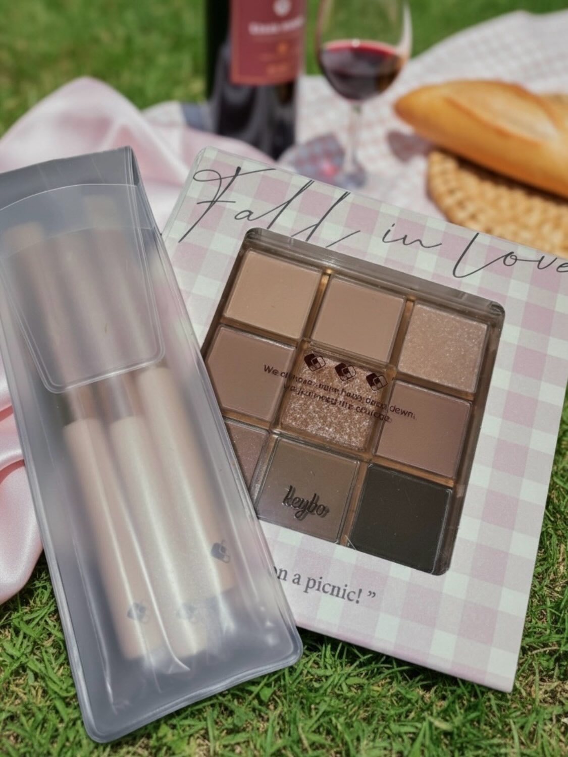 KEYBO FALL IN LOVE SHADOW PALETTE/keybo/アイシャドウパレットを使ったクチコミ（1枚目）