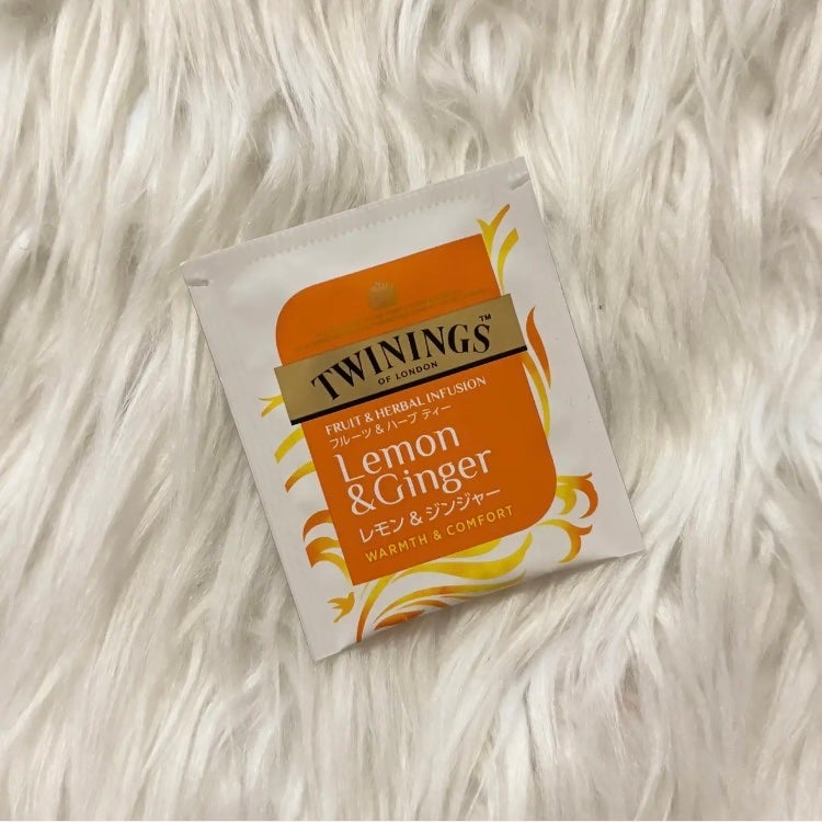 ⁂hinami⁂フォロバ100 on LIPS 「TWININGSフルーツ&ハーブティーレモン&ジンジャー♡ポイ..」(1枚目)
