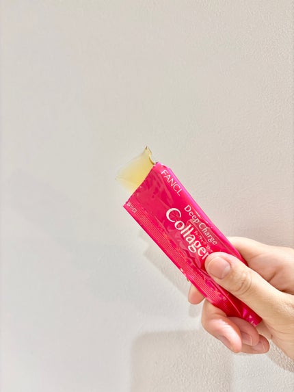 ディープチャージ コラーゲン スティックゼリー/ファンケル/美容サプリメントを使ったクチコミ(3枚目)