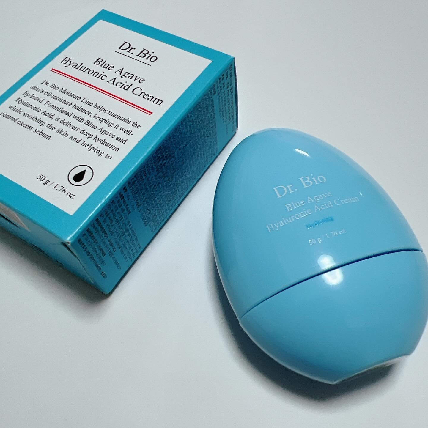 ブルーアガベヒアルロン酸クリーム/Dr.Bio/フェイスクリームを使ったクチコミ（1枚目）