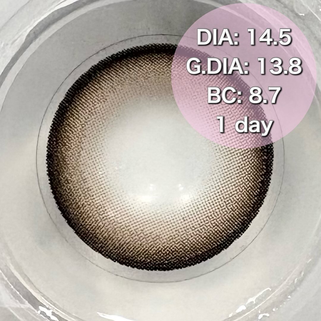 Dokkin Greige HOSO/FAIRY LABO/ワンデー（１DAY）カラコンを使ったクチコミ（3枚目）