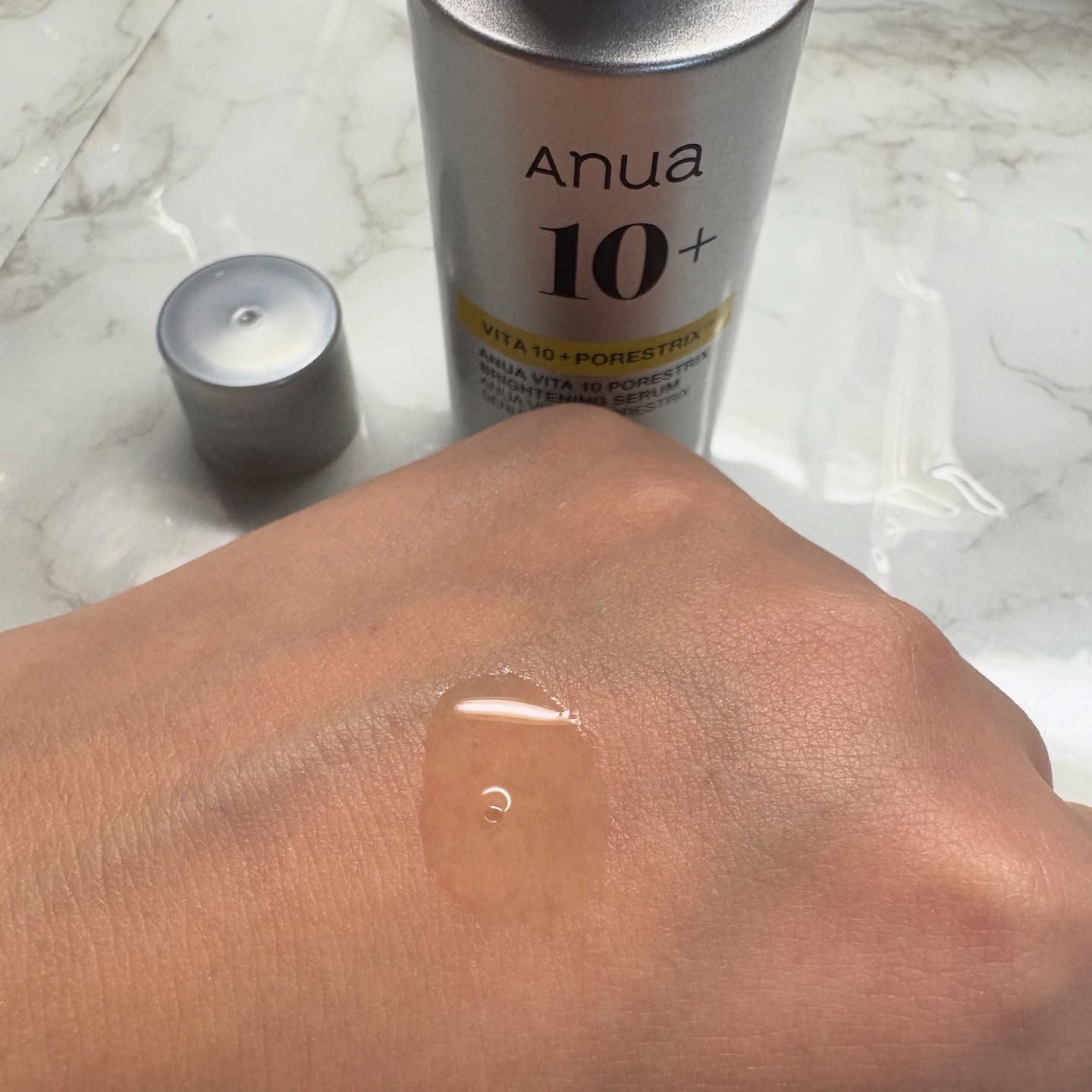 ビタミン10 ポアストリックスセラム/Anua/美容液を使ったクチコミ（1枚目）