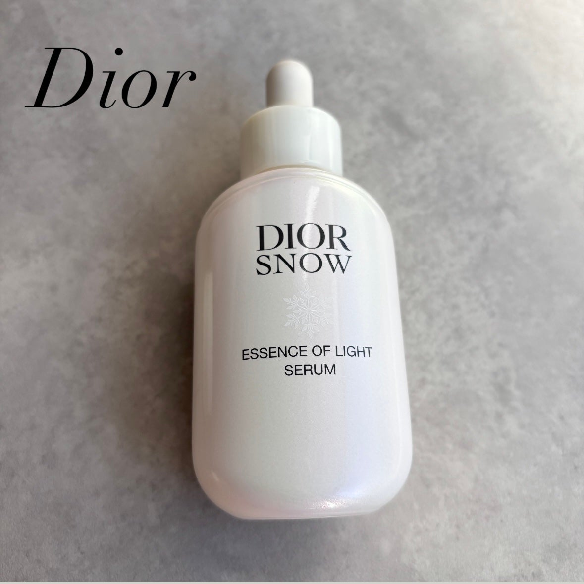 ディオール スノー エッセンス オブ ライト セラム /Dior/美容液を使ったクチコミ(1枚目)