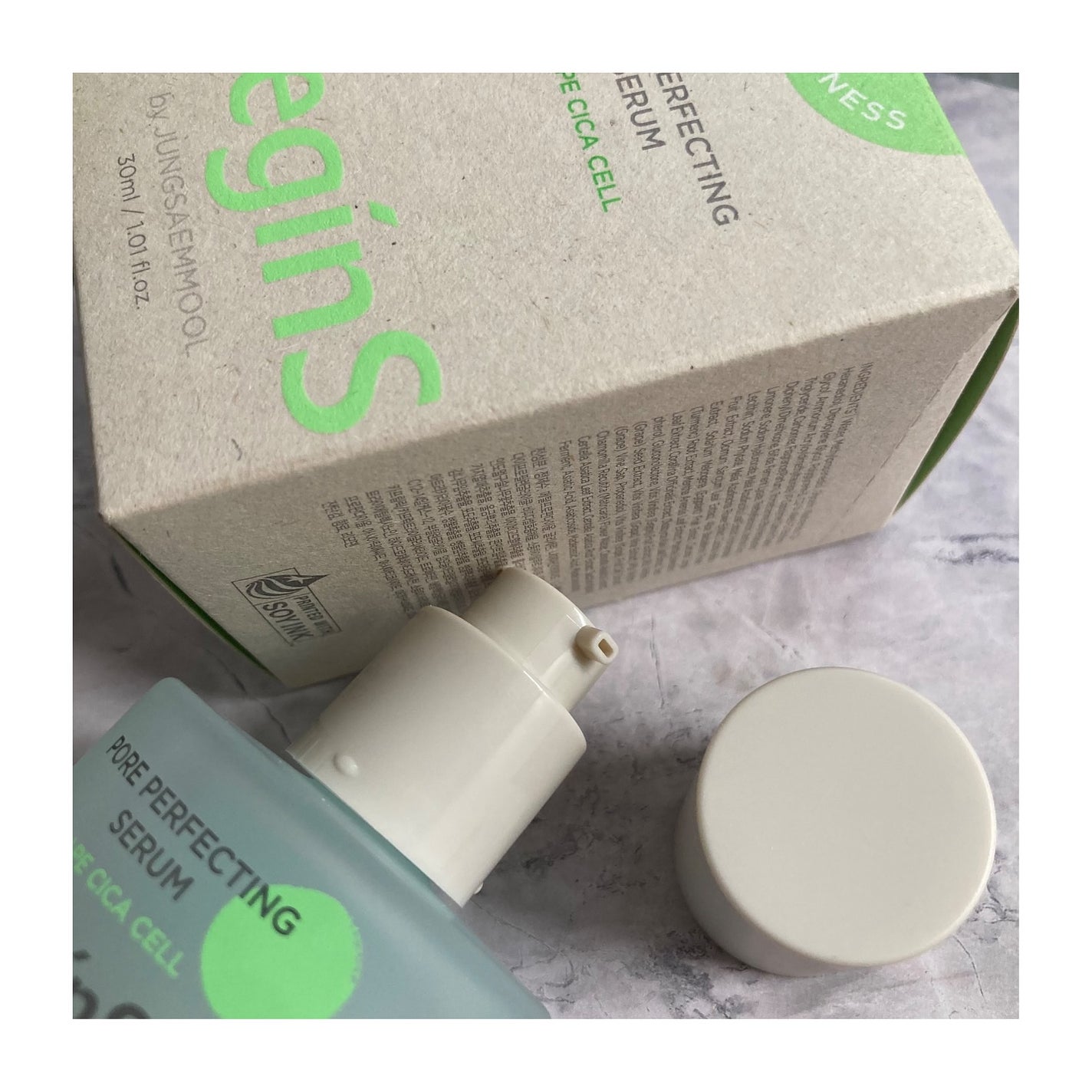 Pore Perfecting Serum/BeginS by JUNGSAEMMOOL/美容液を使ったクチコミ(2枚目)