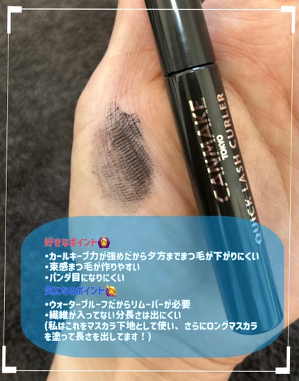 クイックラッシュカーラー/キャンメイク/マスカラ下地を使ったクチコミ(3枚目)
