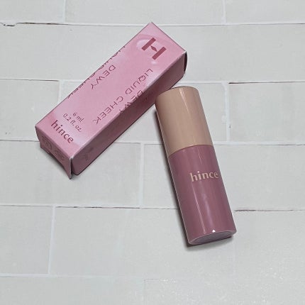 デューイーリキッドチーク LC003 クールフラッター/hince/リキッドチークの画像