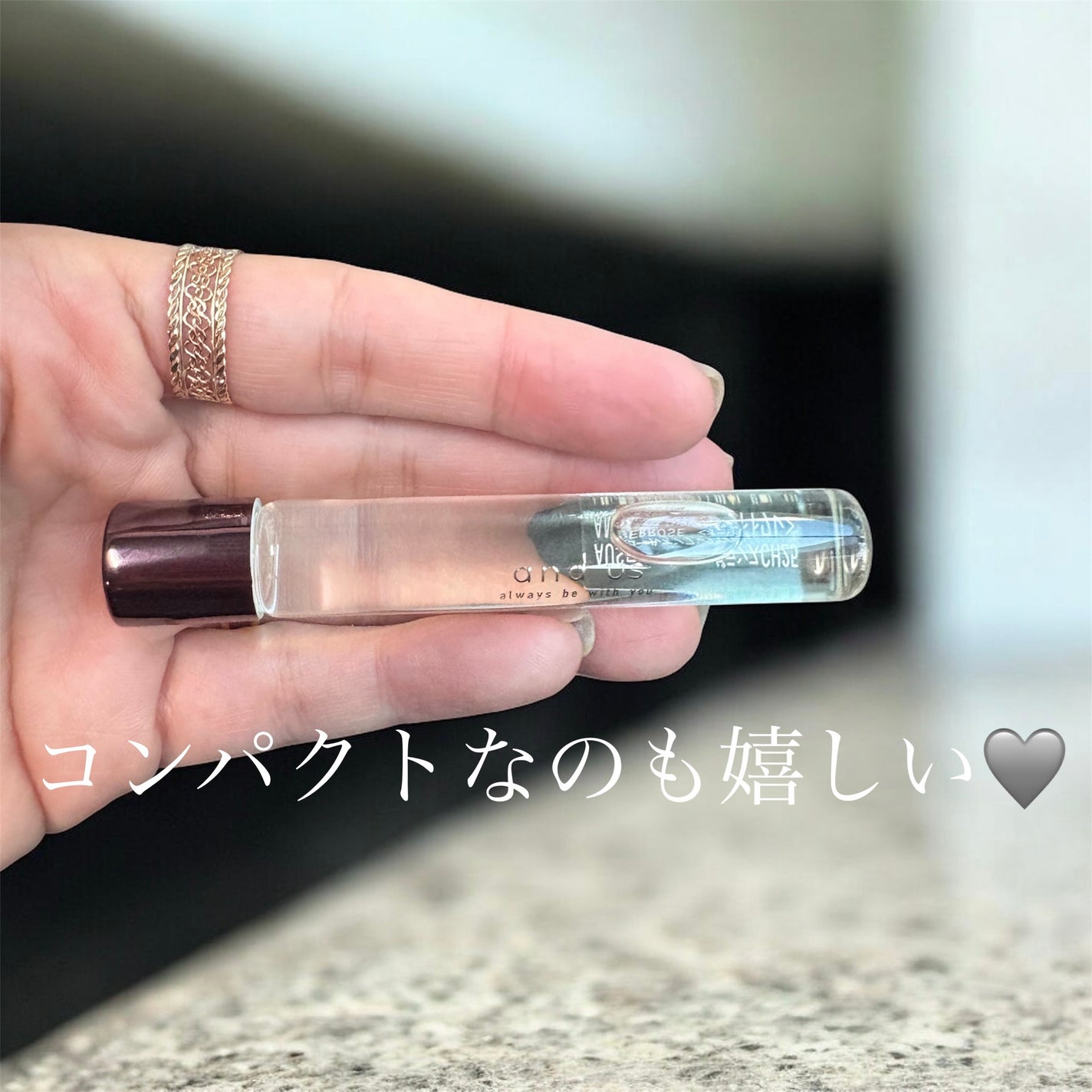 and us ロールオンフレグランス/and us/香水(レディース)を使ったクチコミ(2枚目)