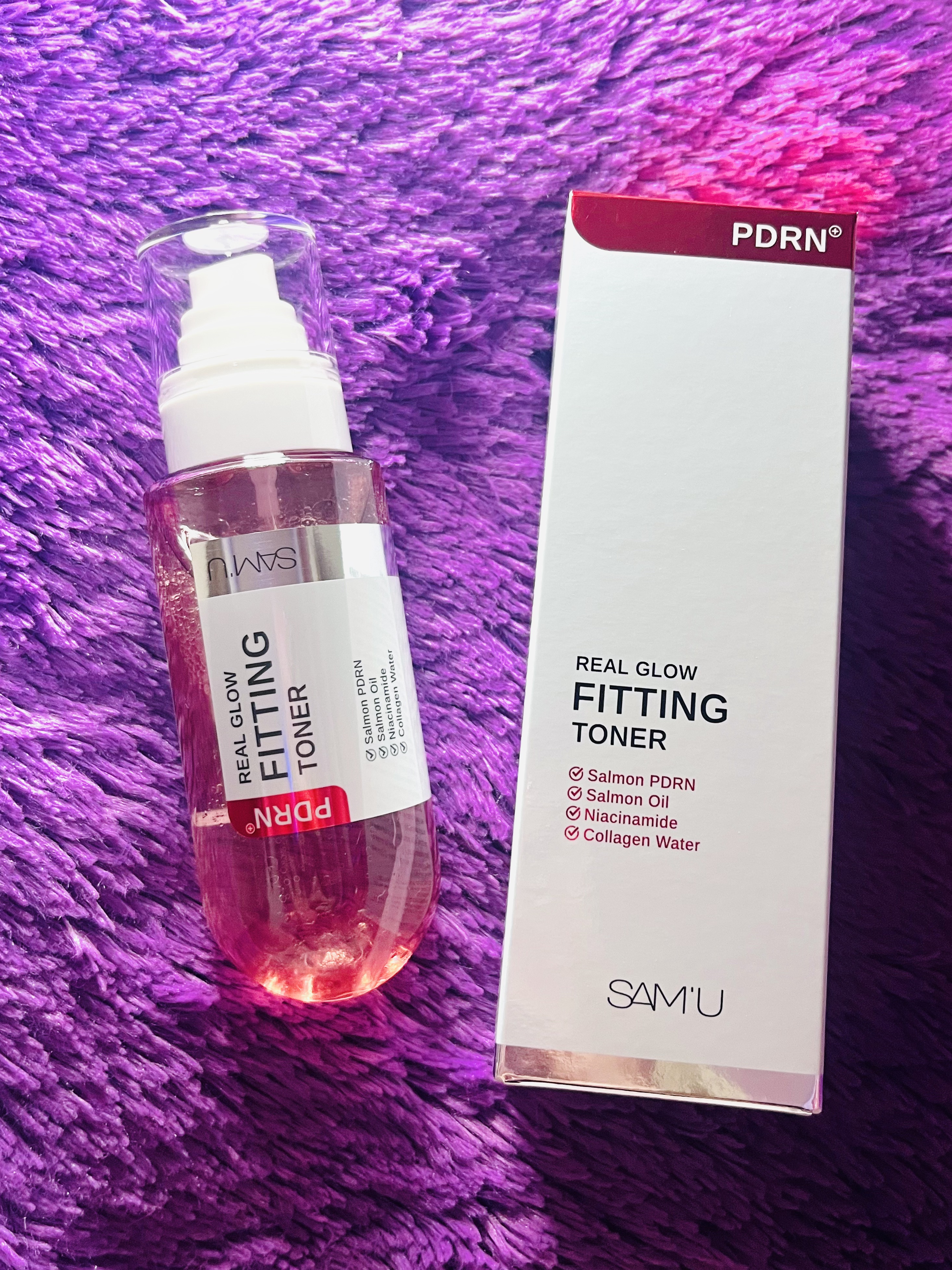 PDRNリアルグロウフィッティングトナー/SAM'U/ミスト状化粧水を使ったクチコミ（1枚目）