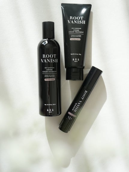 ROOT VANISH 白髪染めカラーシャンプー/ トリートメント/綺和美/市販シャンプーを使ったクチコミ(1枚目)