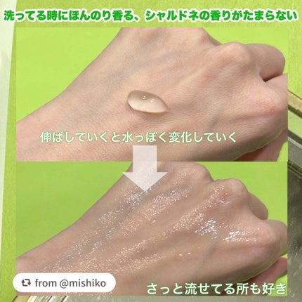 ジェルトゥウォーター クレンザー(CH)/LAGOM /その他洗顔料を使ったクチコミ(4枚目)