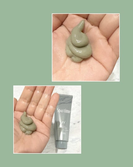 スパタイム クリームシャンプー (ディープクレンジング)/Spa time/市販シャンプーを使ったクチコミ(2枚目)