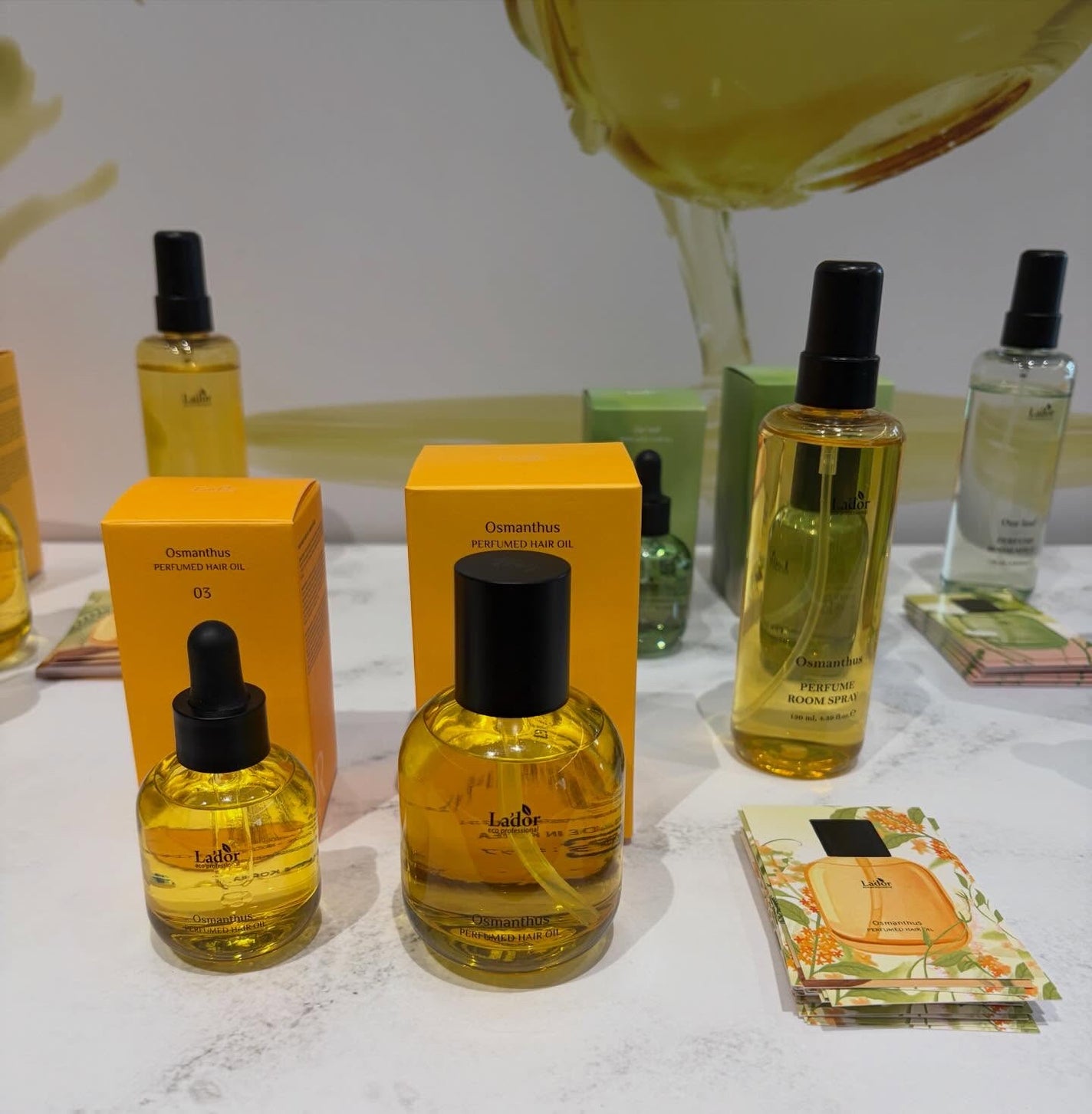 Our leaf パフューム ヘア オイル/La'dor/その他スタイリングを使ったクチコミ(4枚目)