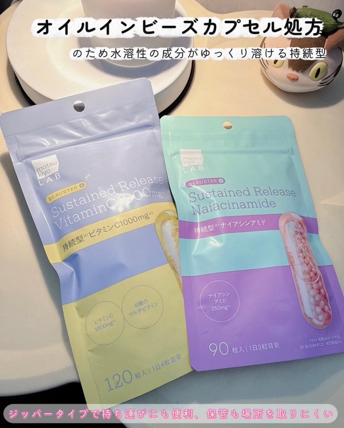ビュースター 持続型ナイアシンアミド/matsukiyo LAB/美容サプリメントを使ったクチコミ(2枚目)