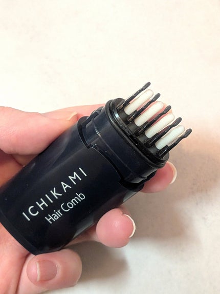 流し前髪キープコーム/いち髪/ヘアジェルを使ったクチコミ(2枚目)