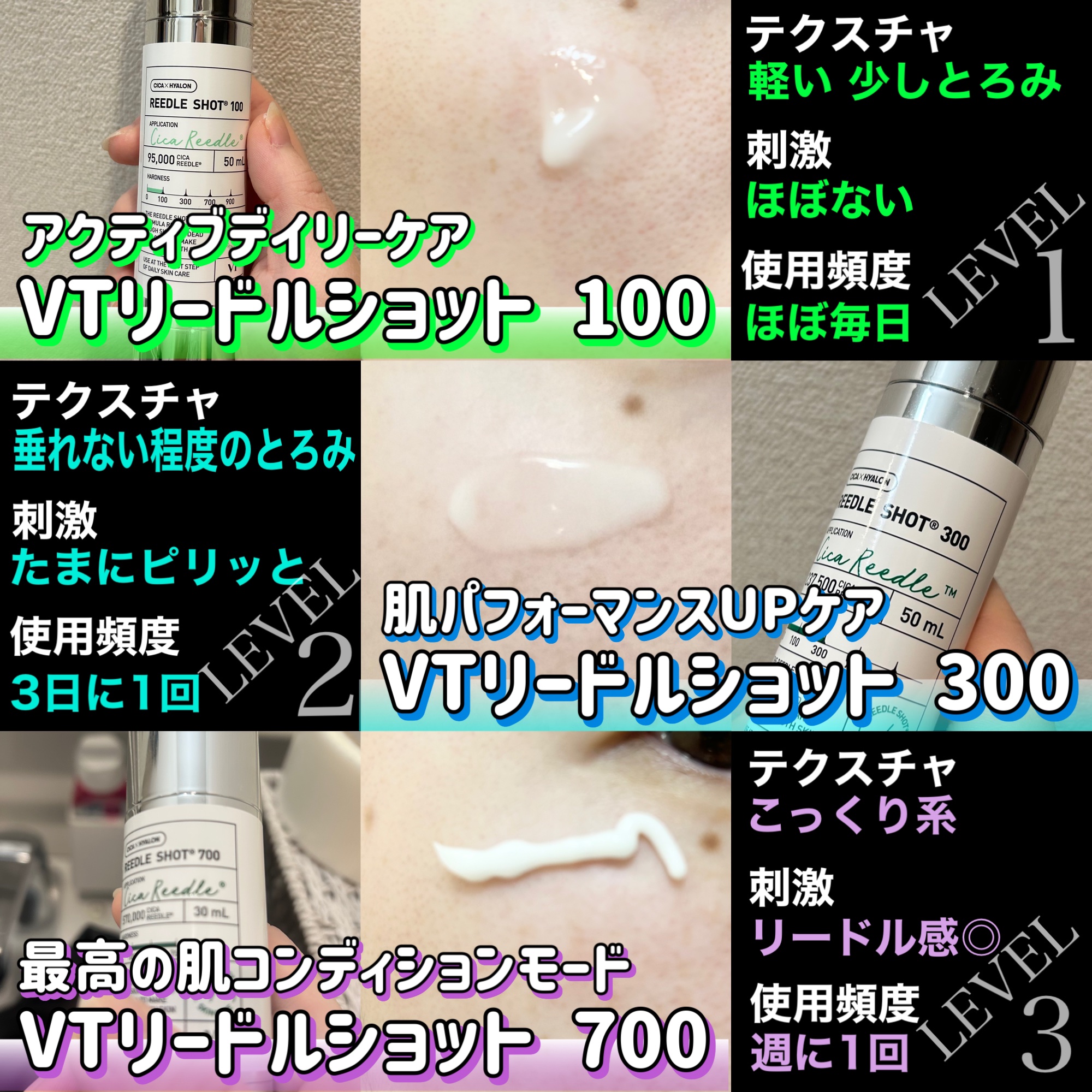 リードルショット100/VT/美容液を使ったクチコミ（2枚目）