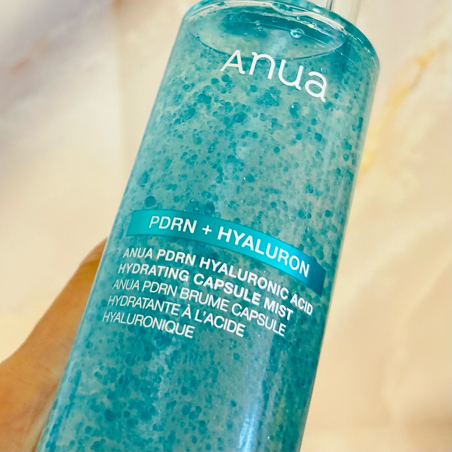 PDRNヒアルロン酸ハイドレイティングミスト/Anua/ミスト状化粧水を使ったクチコミ（2枚目）