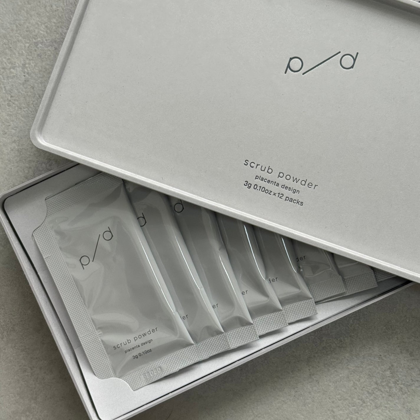 p/d スクラブパウダー/p/d/スクラブ・ゴマージュを使ったクチコミ(4枚目)