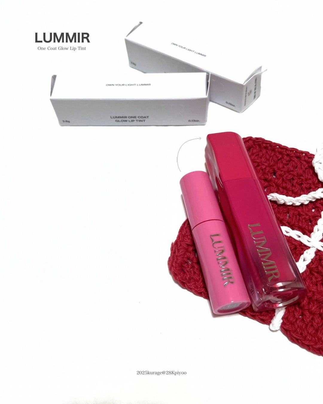 ONE COAT グロウティント/Lummir/リップティントを使ったクチコミ(2枚目)