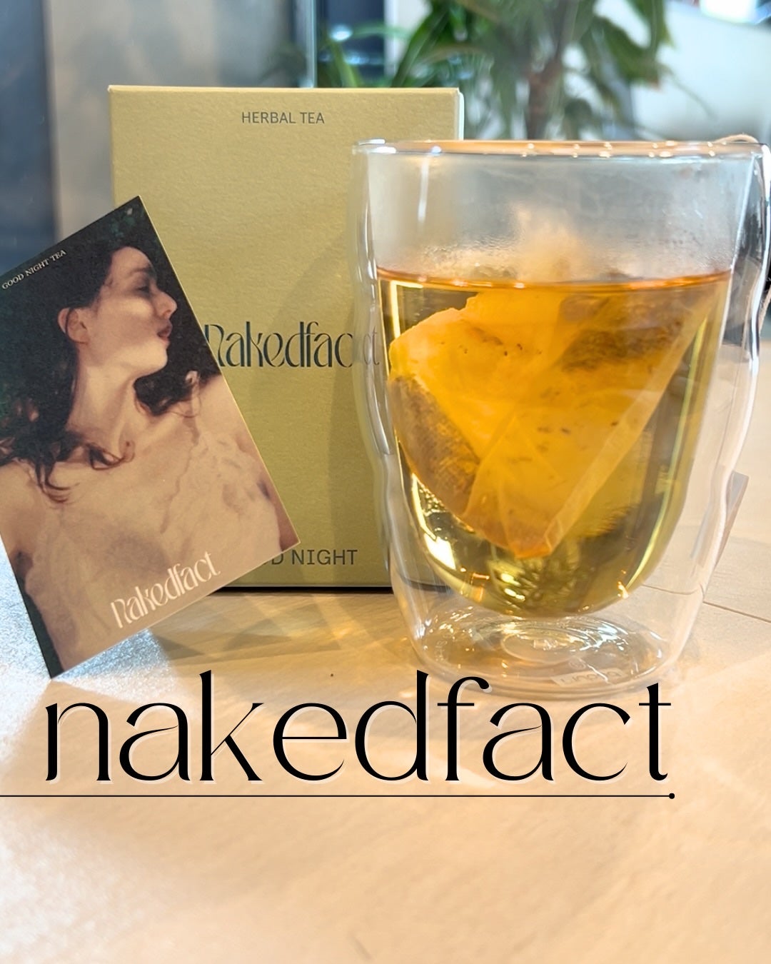GOOD NIGHT TEA/nakedfact/その他ドリンクを使ったクチコミ(1枚目)