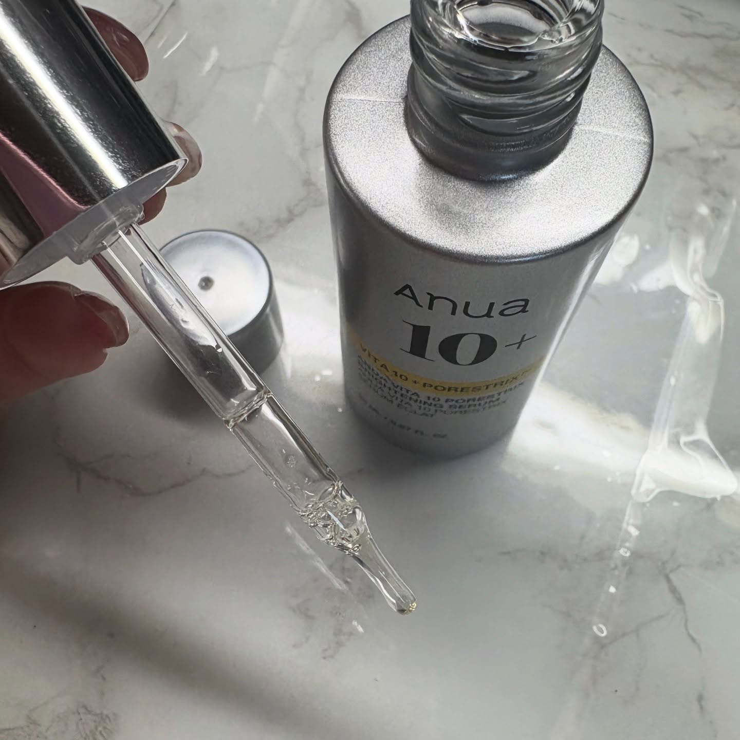 ビタミン10 ポアストリックスセラム/Anua/美容液を使ったクチコミ（2枚目）