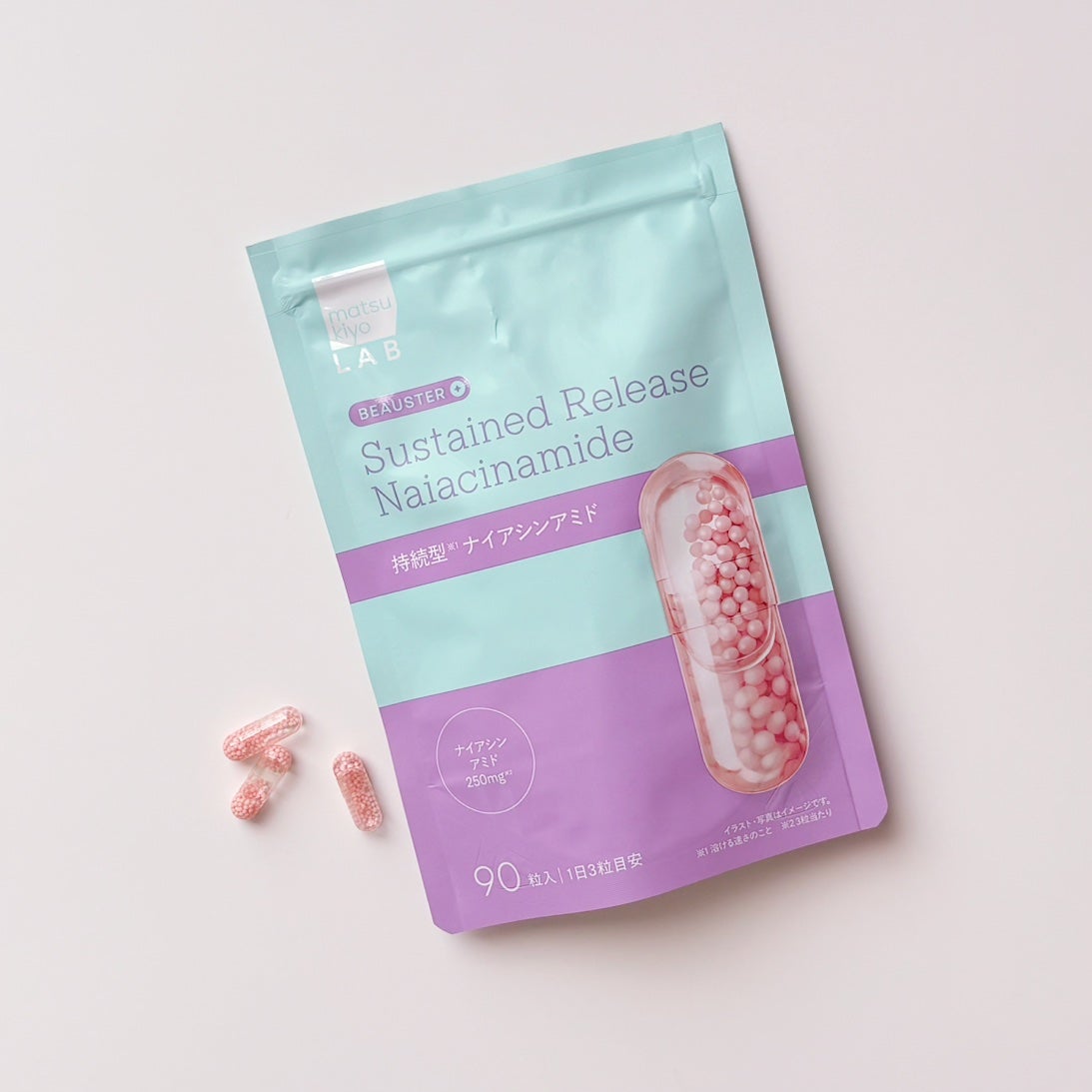 ビュースター 持続型ナイアシンアミド/matsukiyo LAB/美容サプリメントを使ったクチコミ(4枚目)