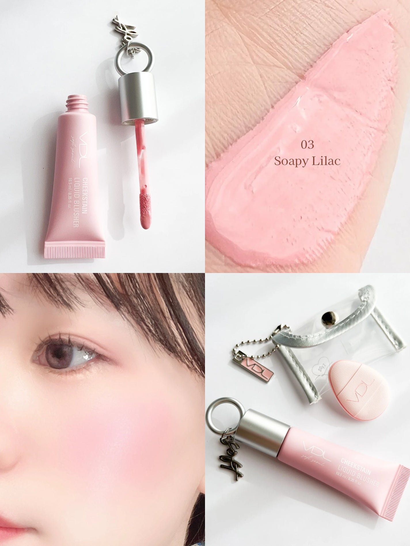 VDL チークステイン リキッド ブラッシャー/VDL/リキッドチークを使ったクチコミ(1枚目)