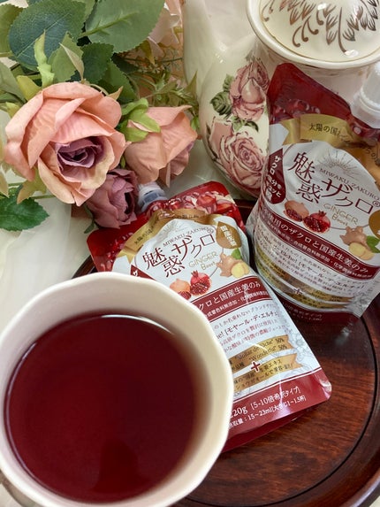 魅惑ザクロ /ジンジャーブースト/魅惑ザクロ/美容ドリンクを使ったクチコミ(4枚目)