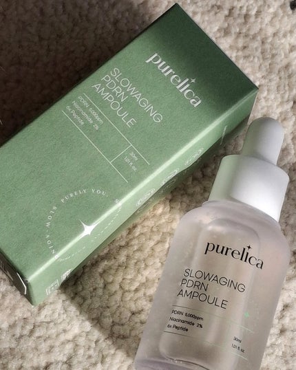 スローエイジングPDRNアンプル/Purelica/美容液を使ったクチコミ(1枚目)