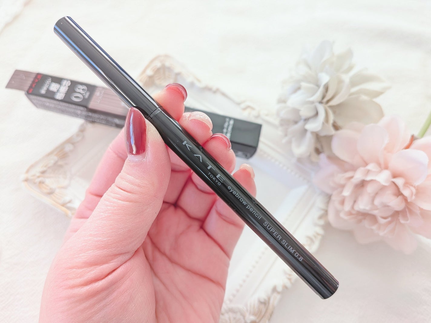ケイト アイブロウペンシルスーパースリム0.8/KATE/アイブロウペンシルを使ったクチコミ(2枚目)