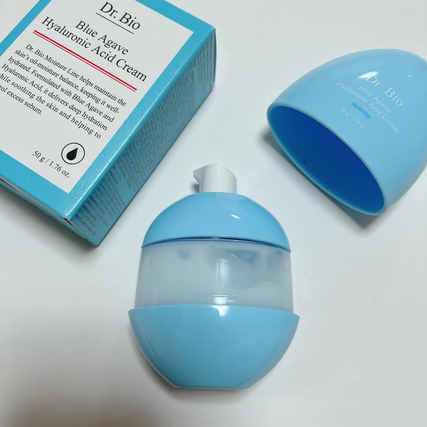 ブルーアガベヒアルロン酸クリーム/Dr.Bio/フェイスクリームを使ったクチコミ(2枚目)