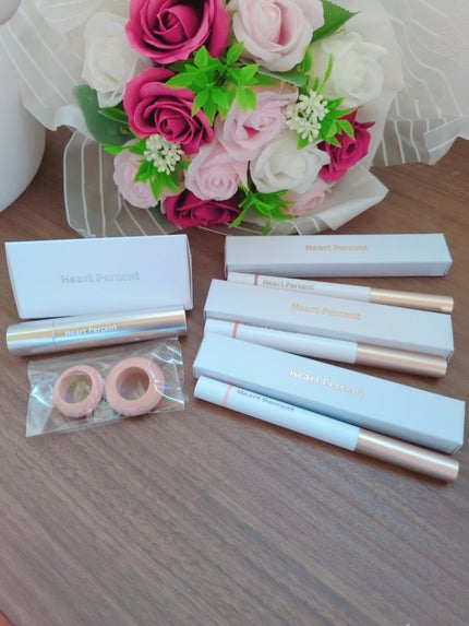 ドットオンムードリップペンシル/Heart Percent/リップライナーを使ったクチコミ(8枚目)