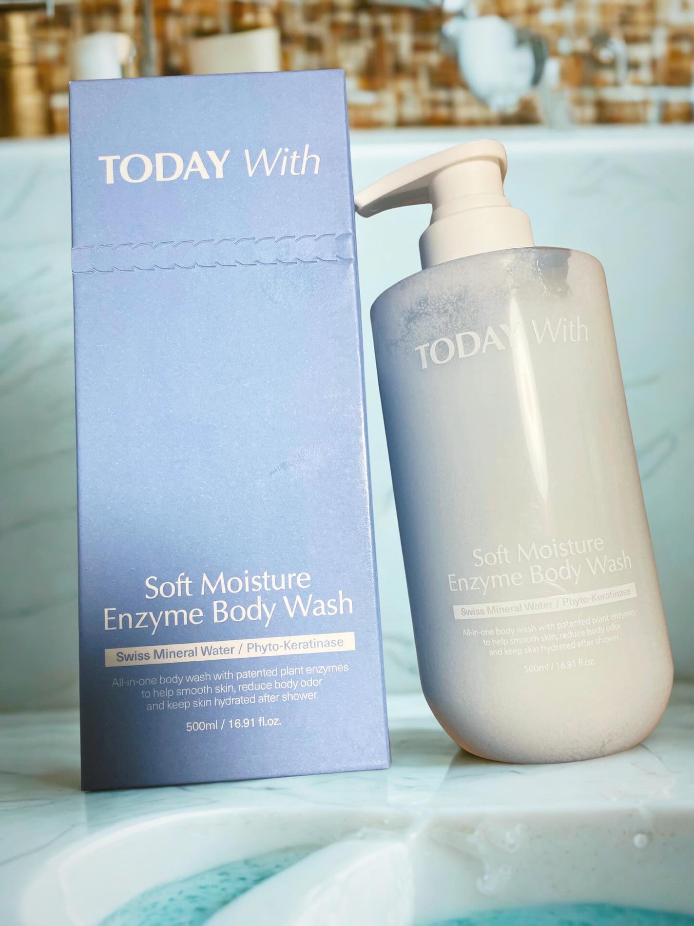ソフトモイスチャー酵素ボディウォッシュ/TODAY With/ボディソープを使ったクチコミ(5枚目)