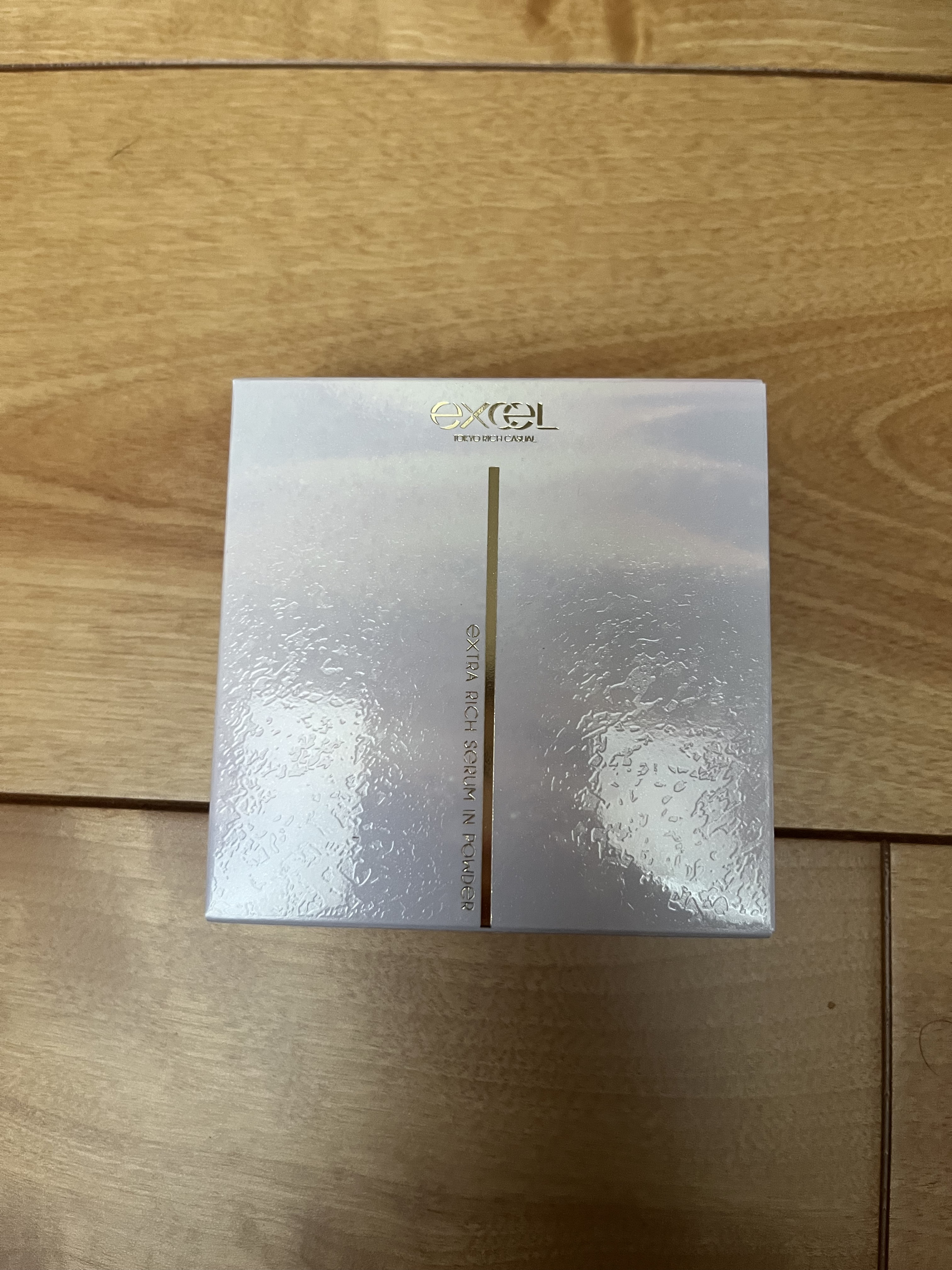 エクストラリッチ セラムインパウダー EX04 シマ―ラベンダー(限定)/excel/ルースパウダーを使ったクチコミ（1枚目）