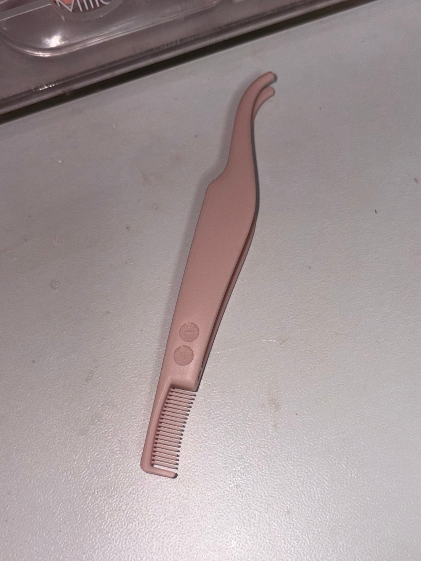 つけまつげ用コーム付きピンセット/DAISO/その他化粧小物を使ったクチコミ(6枚目)