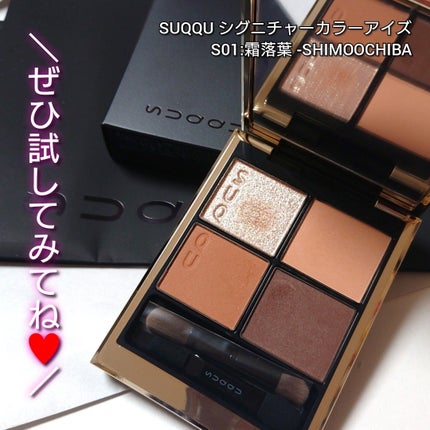 シグニチャー カラー アイズ/SUQQU/アイシャドウパレットを使ったクチコミ(6枚目)