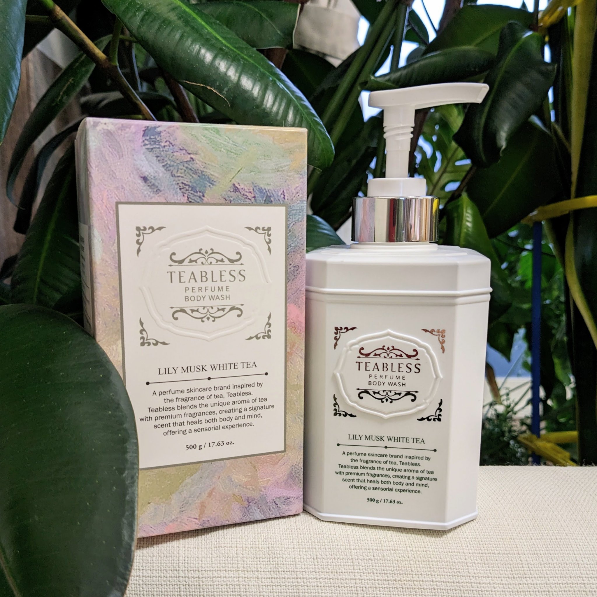 パヒュームヘア＆ボディミスト コットンブルーメロウティー/TEABLESS/ヘアミストを使ったクチコミ（3枚目）