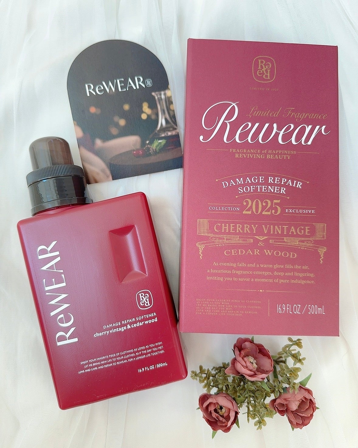 リウェア 再生柔軟剤 チェリーヴィンテージ&シダーウッド/ReWEAR/柔軟剤を使ったクチコミ(1枚目)