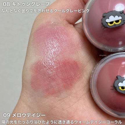 rom&nd | ZO&FRIENDS ジューシーロールチーク&パフセット/rom&nd/メイクアップキットを使ったクチコミ(4枚目)