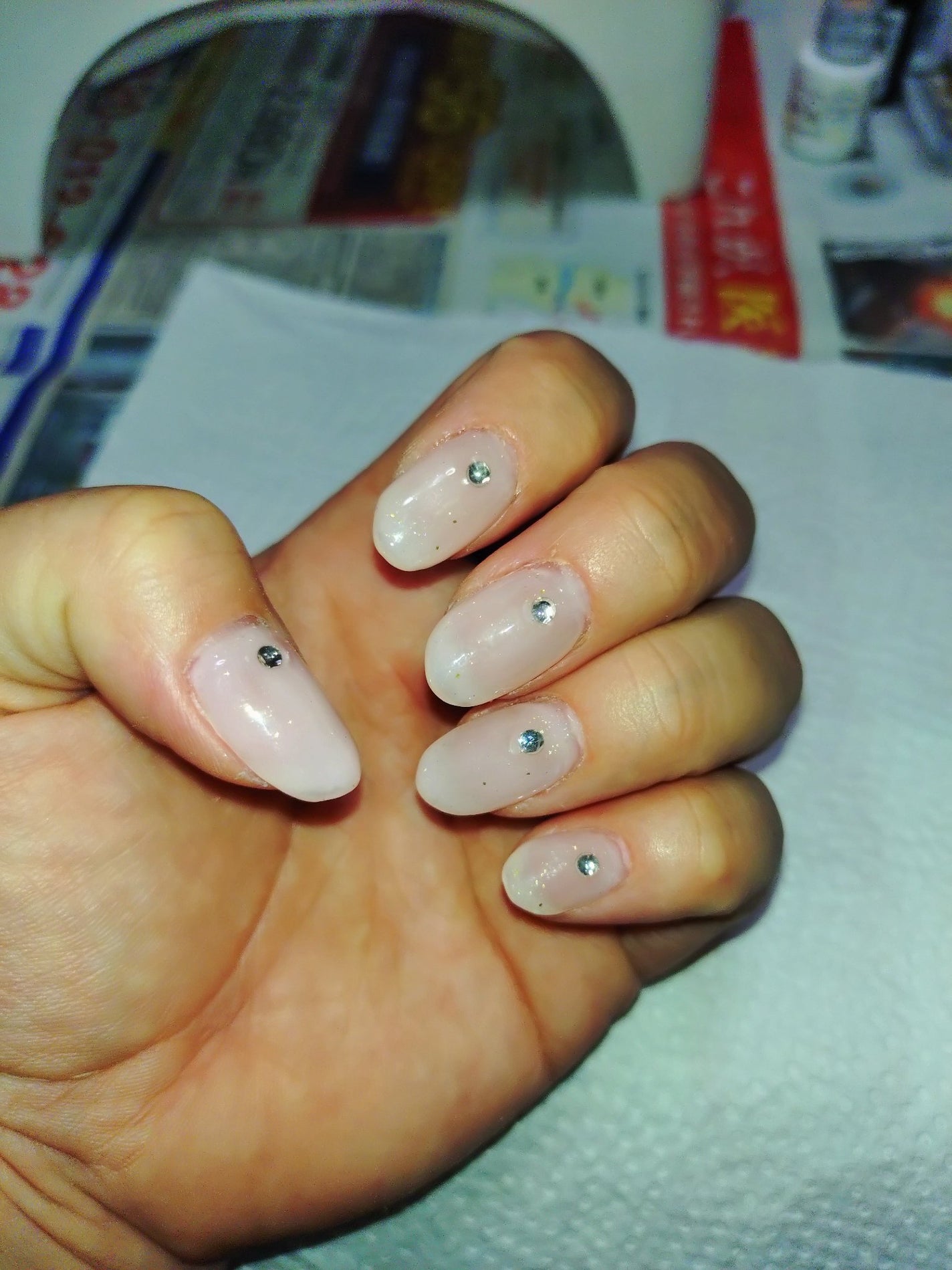 まっつん on LIPS 「本日ニューネイル💅乾燥の時期になってくると本当爪が割れて割れて..」(3枚目)