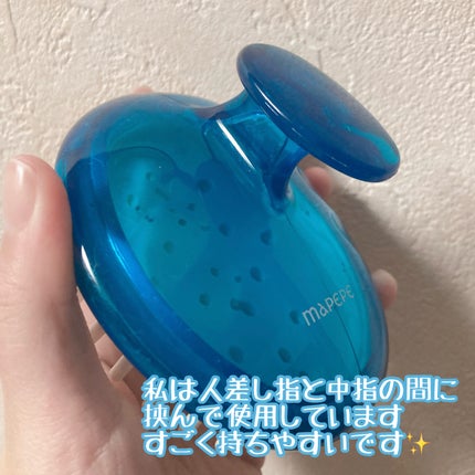 マッサージ&クレンジングブラシ/マペペ/スカルプブラシを使ったクチコミ(5枚目)
