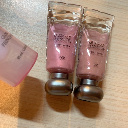 オブジェブラッシュ/MUZIGAE MANSION/リキッドチークを使ったクチコミ(5枚目)