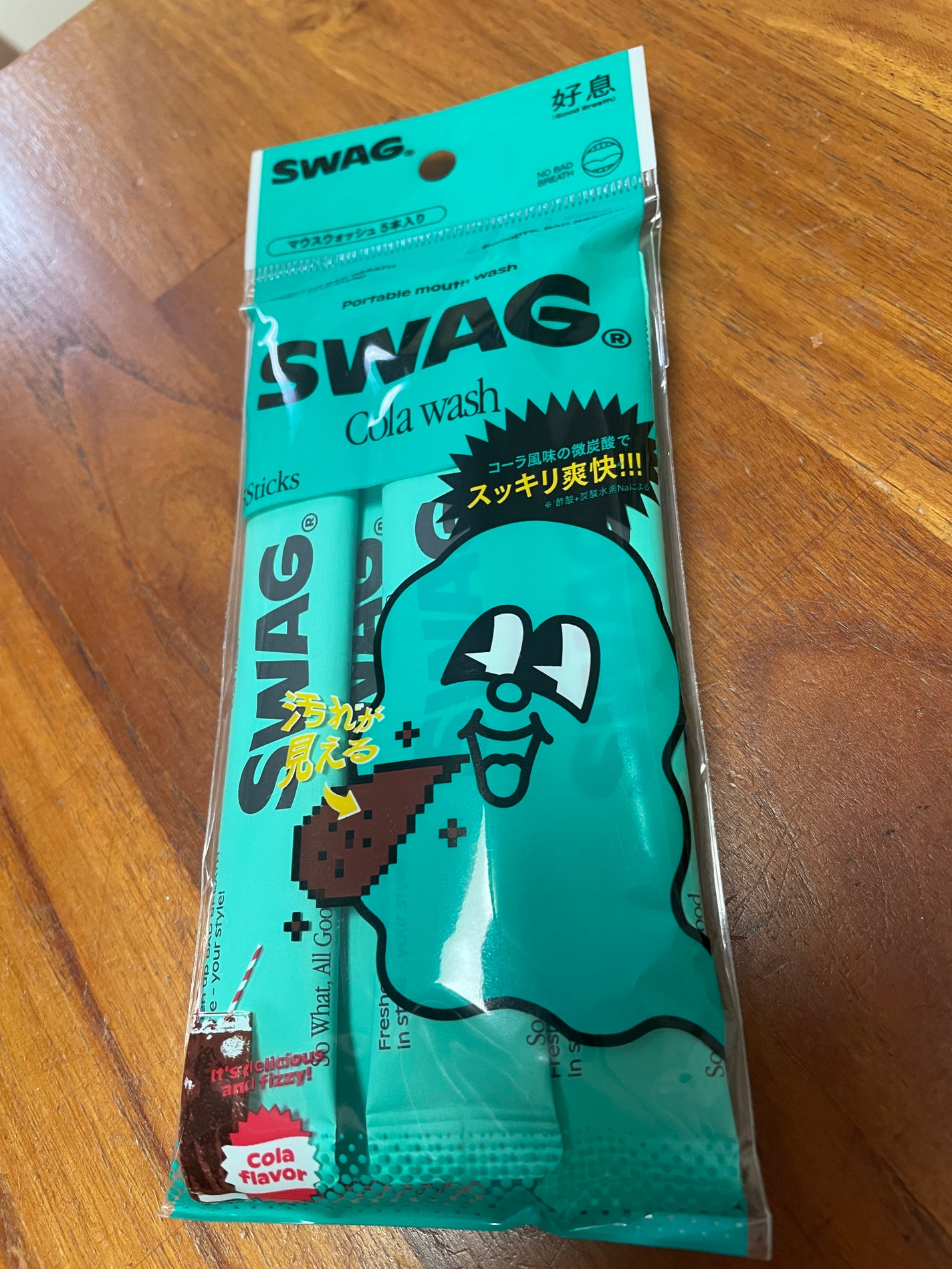 スワッグ コーラウォッシュ/SWAG/マウスウォッシュ・スプレーを使ったクチコミ(3枚目)