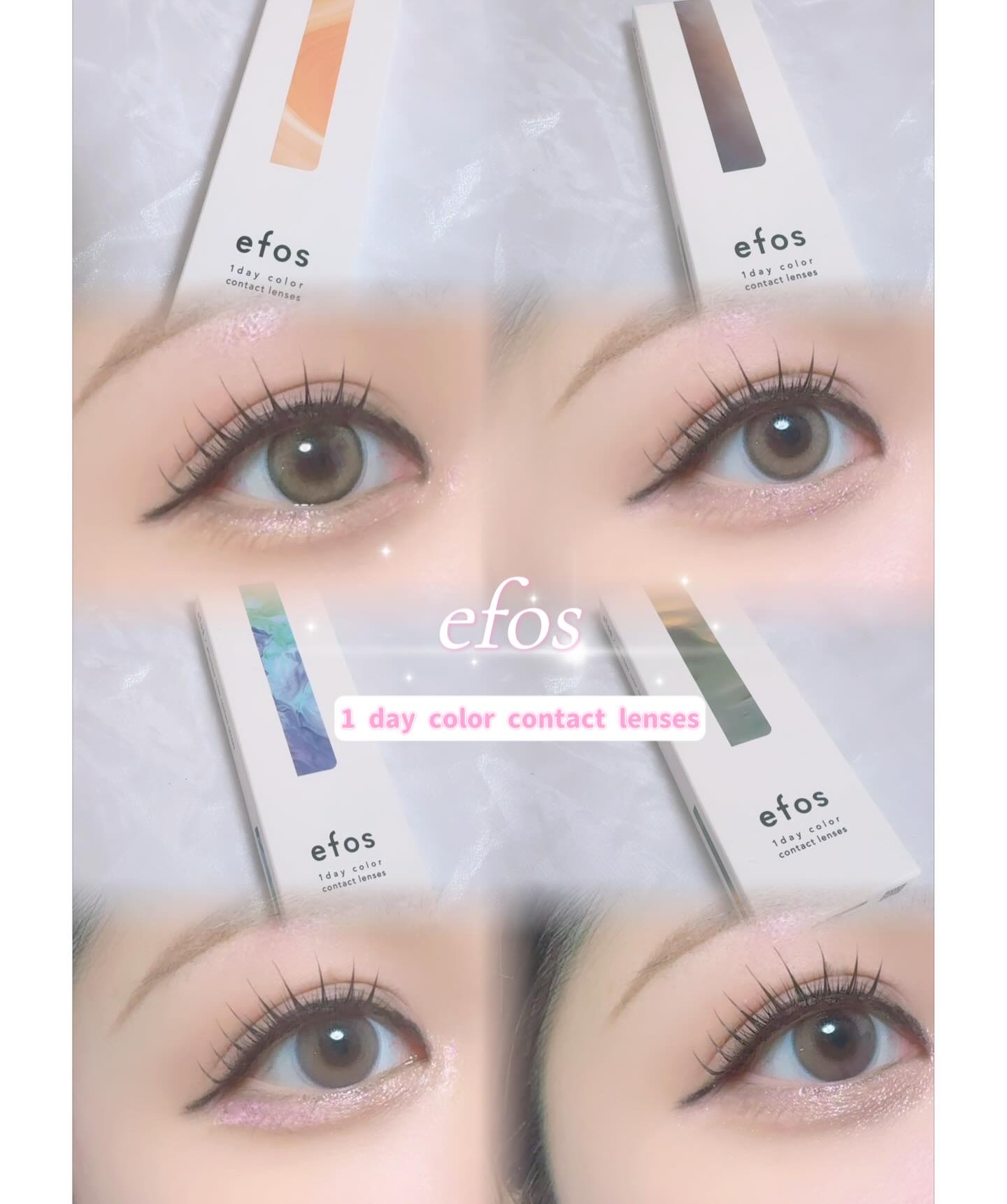 efos 1day/efos/ワンデー（１DAY）カラコンを使ったクチコミ（1枚目）