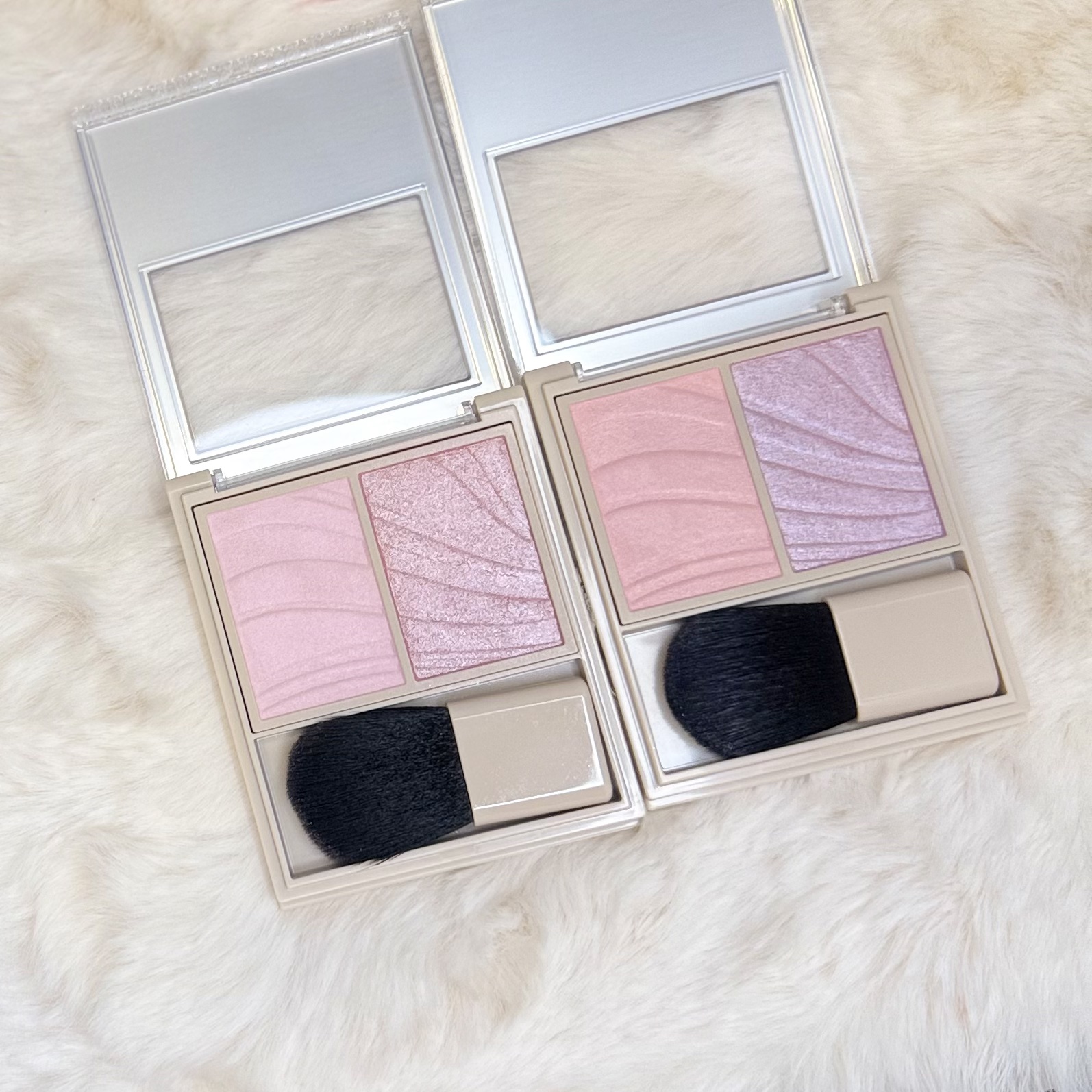 レイヤード フルリ チーク/Visée/パウダーチークを使ったクチコミ（2枚目）