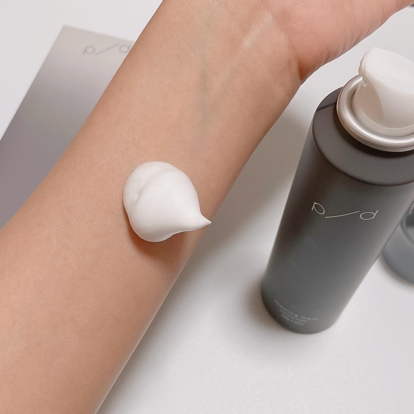 p/d 洗い流さない濃密泡パック/p/d/その他スキンケアを使ったクチコミ（2枚目）