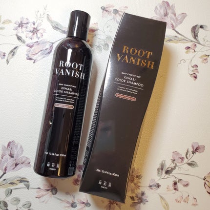 ROOT VANISH 白髪染めカラーシャンプー/ トリートメント/綺和美/市販シャンプーを使ったクチコミ(2枚目)