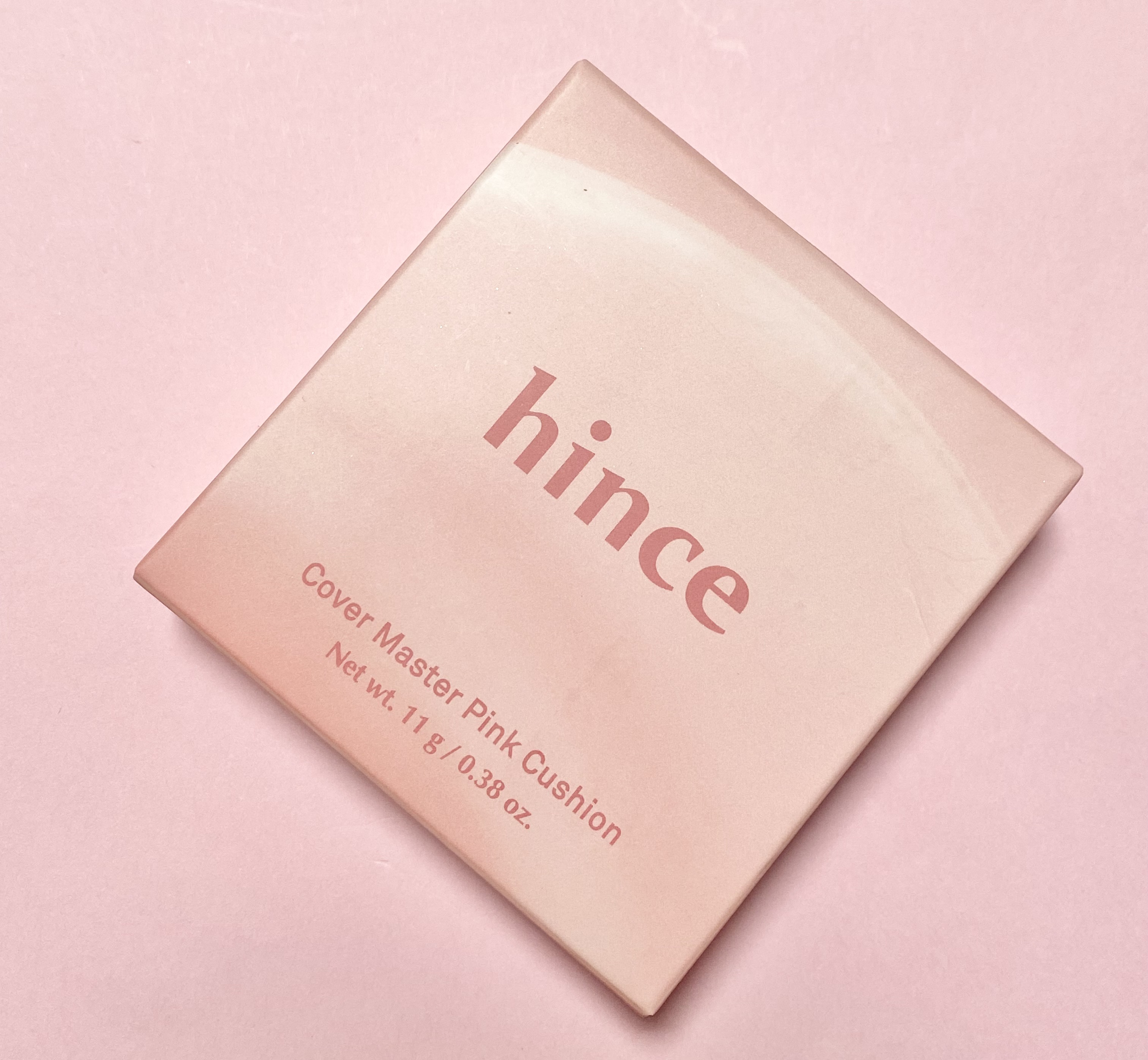 カバーマスターピンククッション 21 ピュアアイボリー/hince/クッションファンデーションを使ったクチコミ（1枚目）