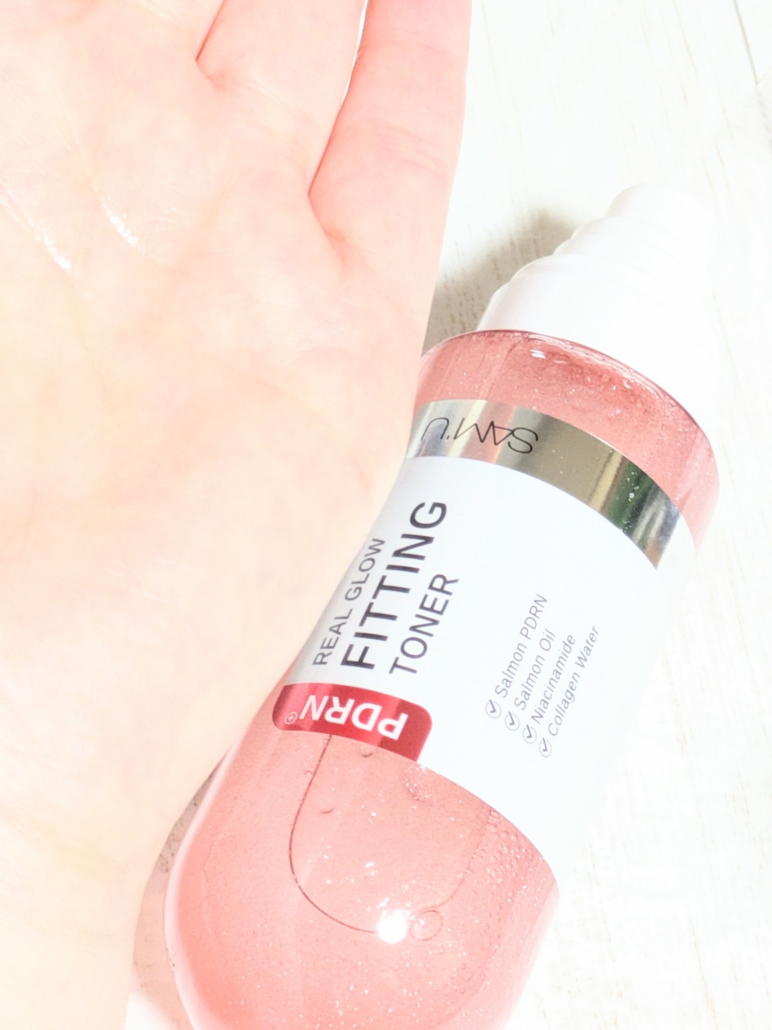 PDRNリアルグロウフィッティングトナー/SAM'U/ミスト状化粧水を使ったクチコミ（3枚目）