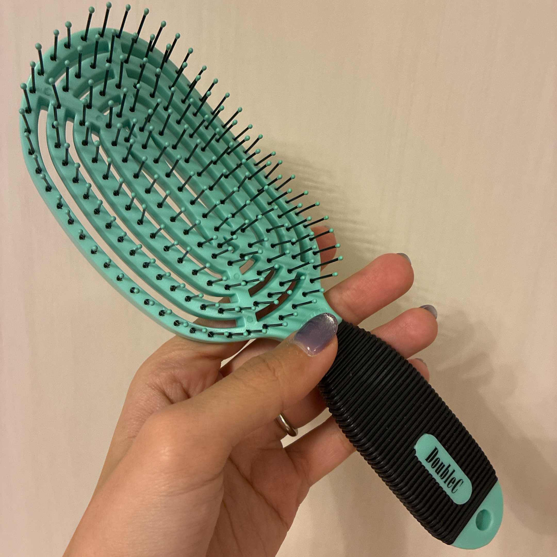 ヘアブラシ Double Cカーブ/NuWay4Hair/ヘアブラシを使ったクチコミ（1枚目）