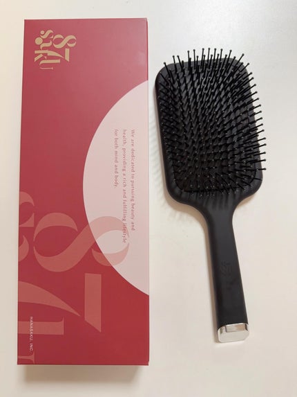 87saku ハナサク パドルブラシ/87saku/ヘアブラシを使ったクチコミ(2枚目)